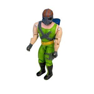 Lanard CORPS THE GASMAN ACTION FIGURE 1990s Vintage with Backpack Broken Thumb